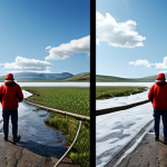 Here are two high-quality image prompts for Stable Diffusion XL, designed to depict the themes of climate migration safely and professionally: